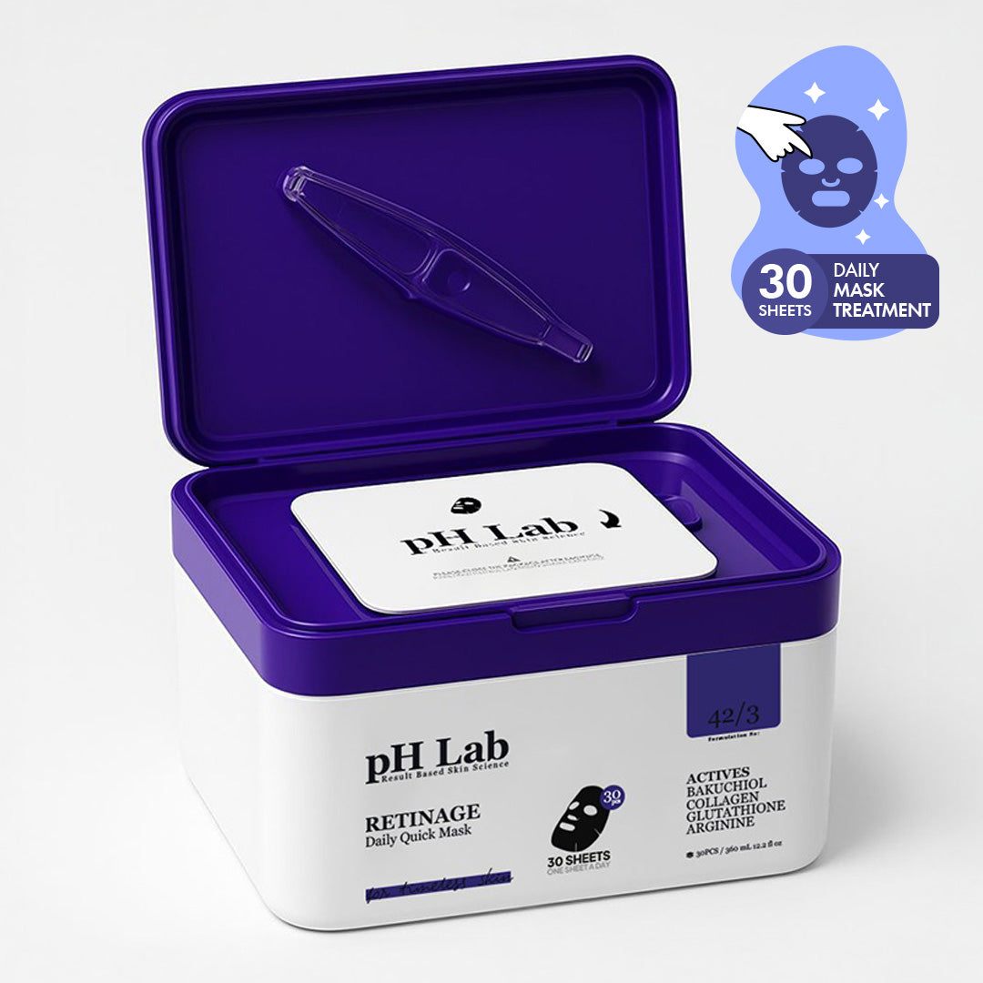 Retinage Daily Mask Set (30 Sheets)