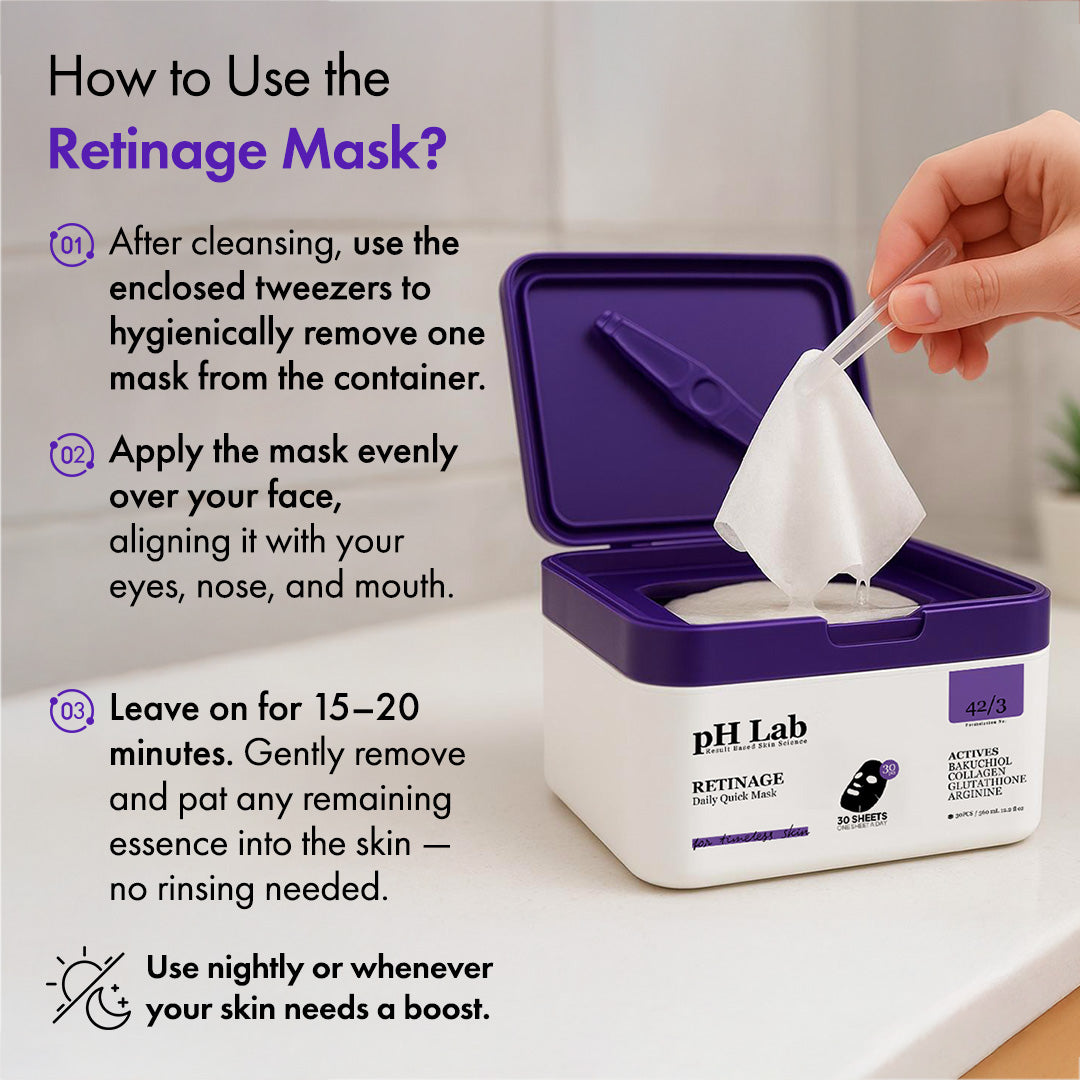 Retinage Daily Mask Set (30 Sheets)