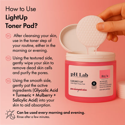 Light Up™ Toner Pad